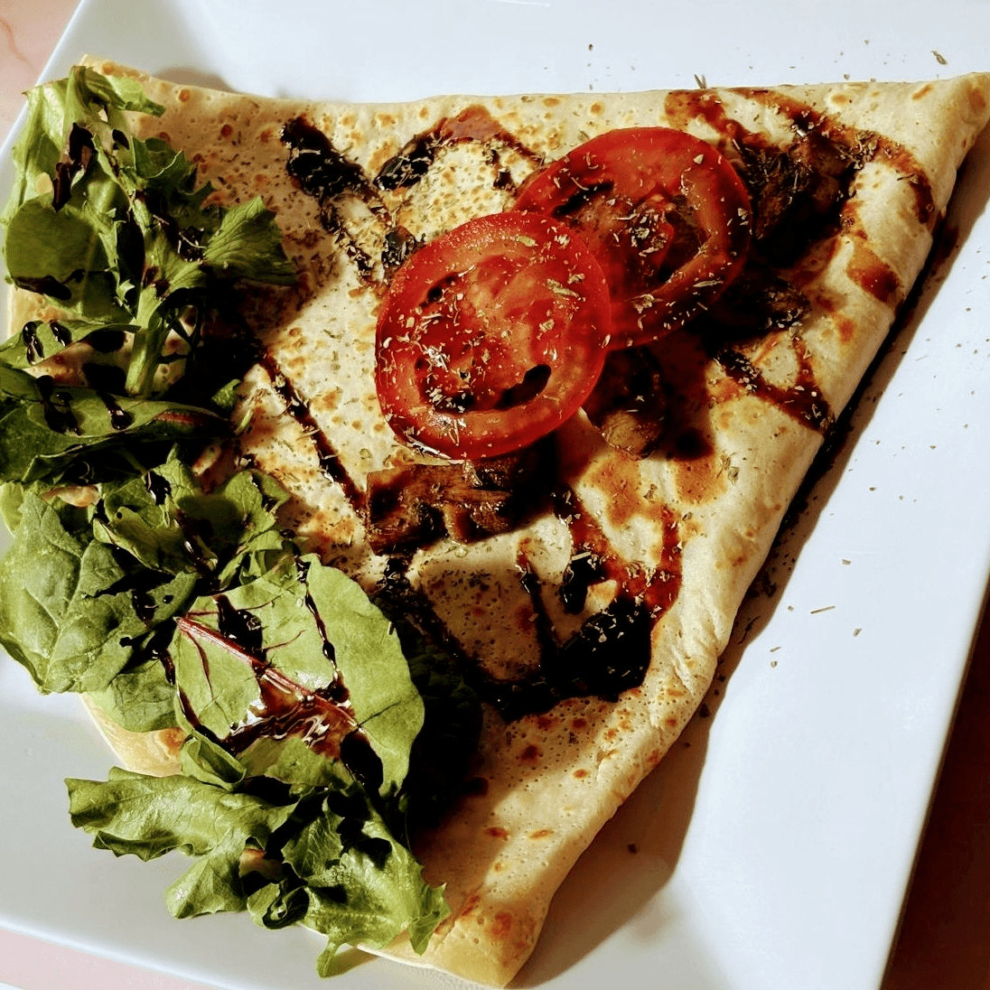 Chicken Glaze Crepe.