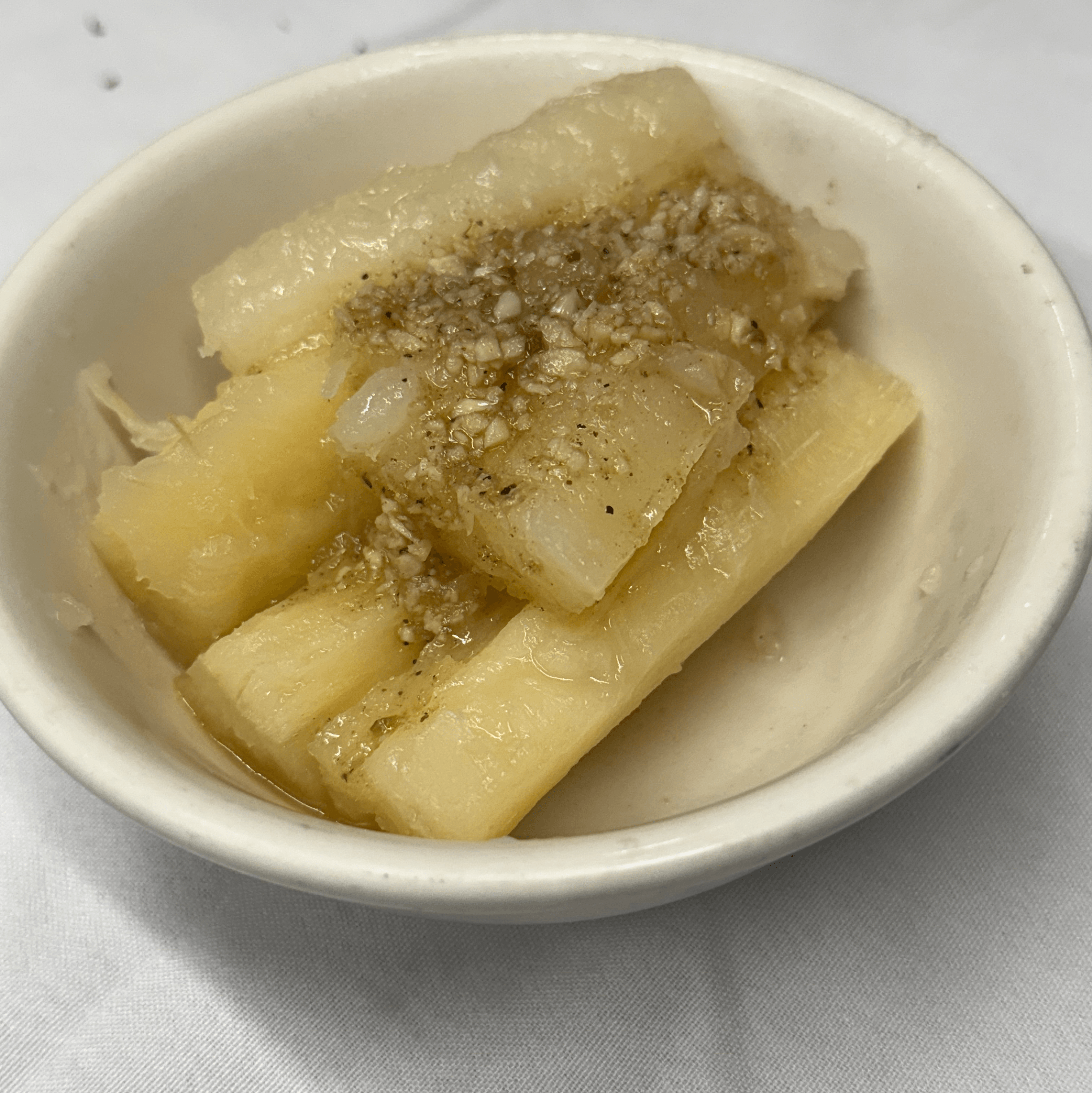 Yuca con Mojo.