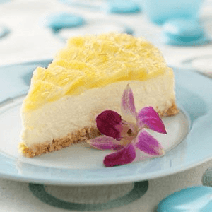 Pina Colada Cheesecake.