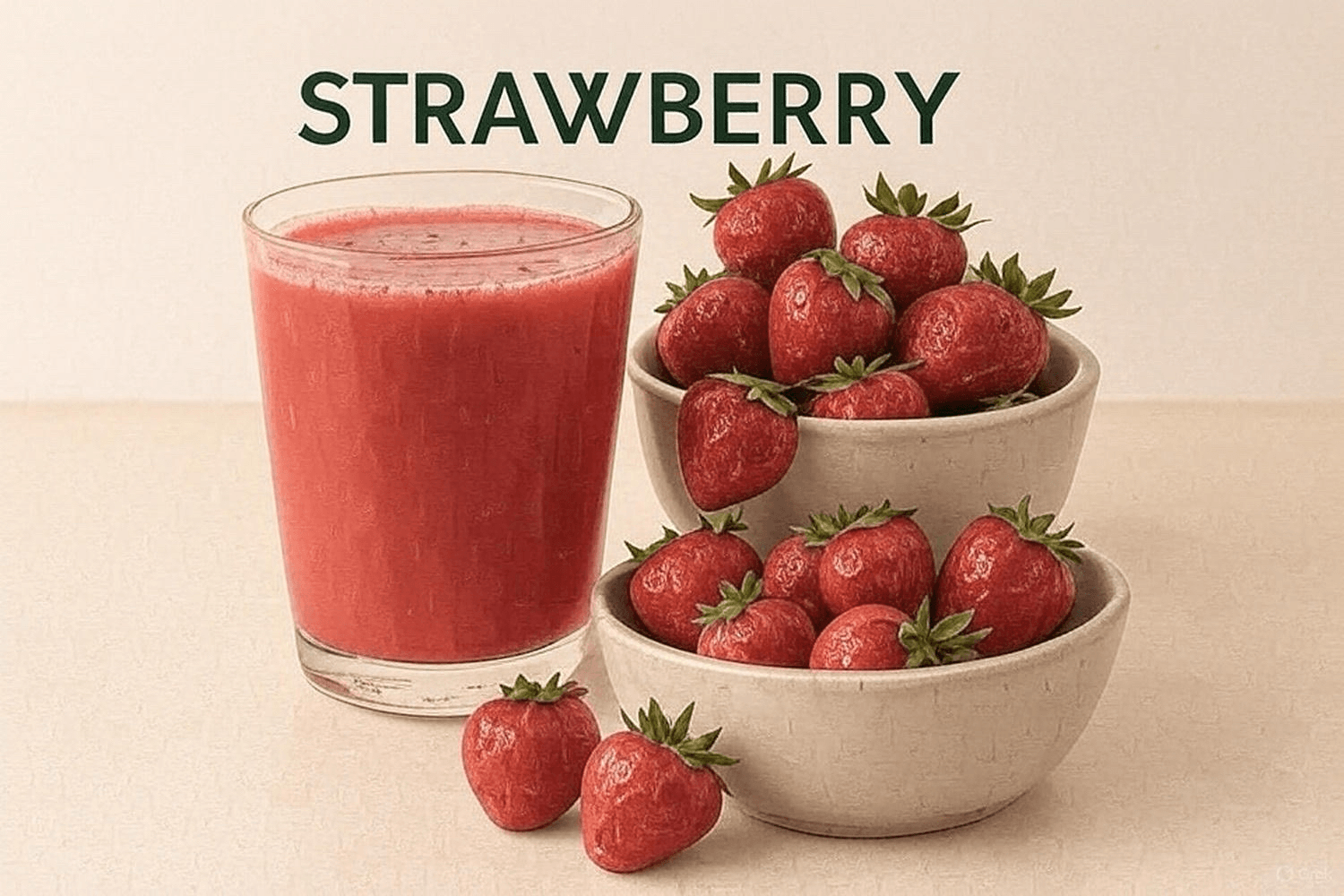 Fresa/Stawberry Juice.