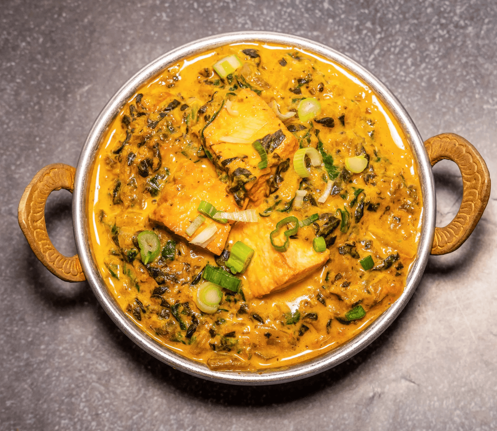 Saag (Spinach) Paneer.