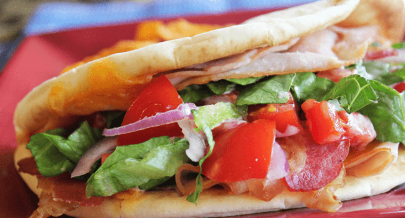 Turkey BLT Pita.