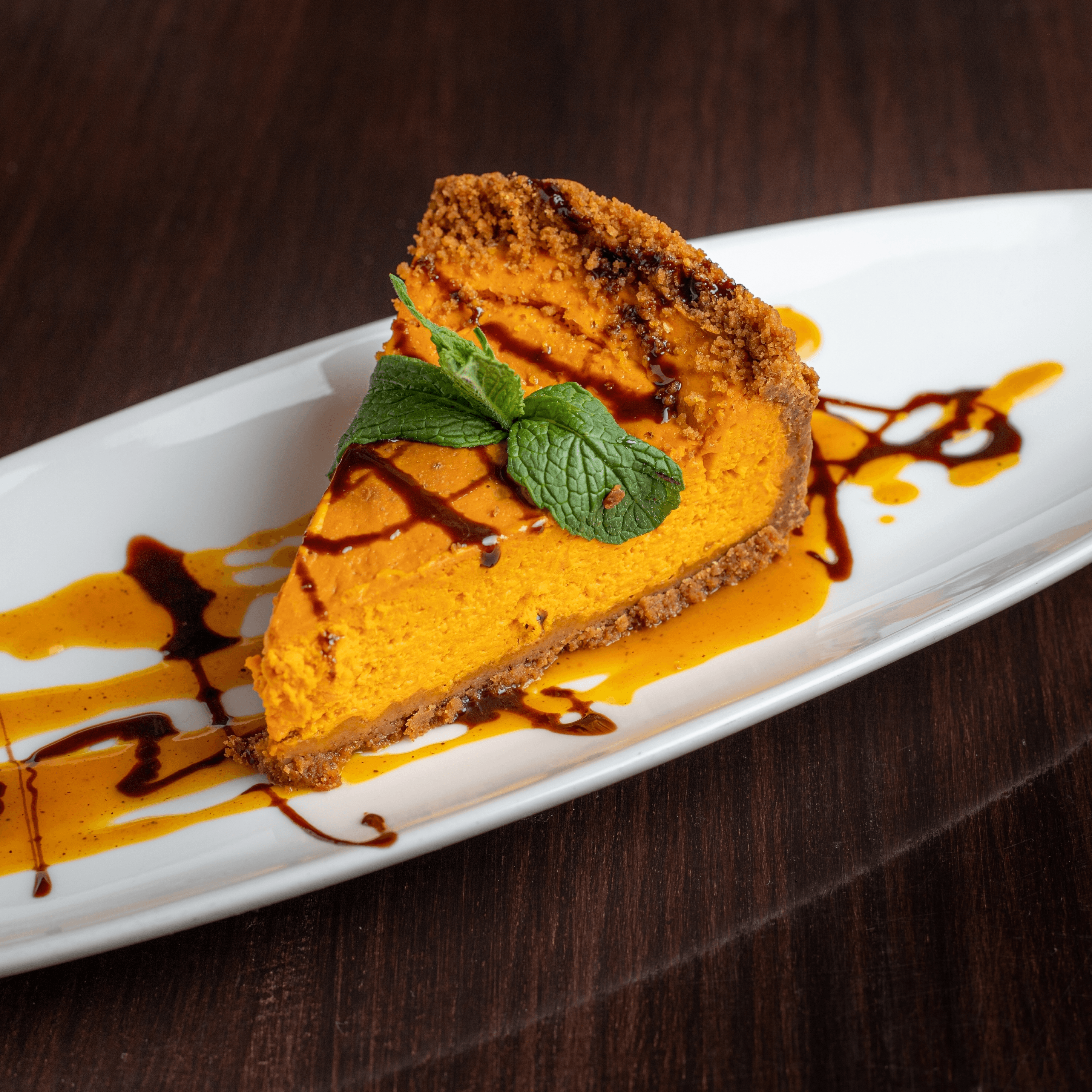 Mango Cheesecake.