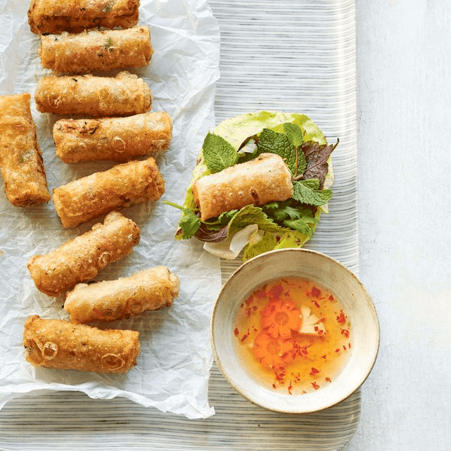 Vietnam Crispy Spring Rolls.