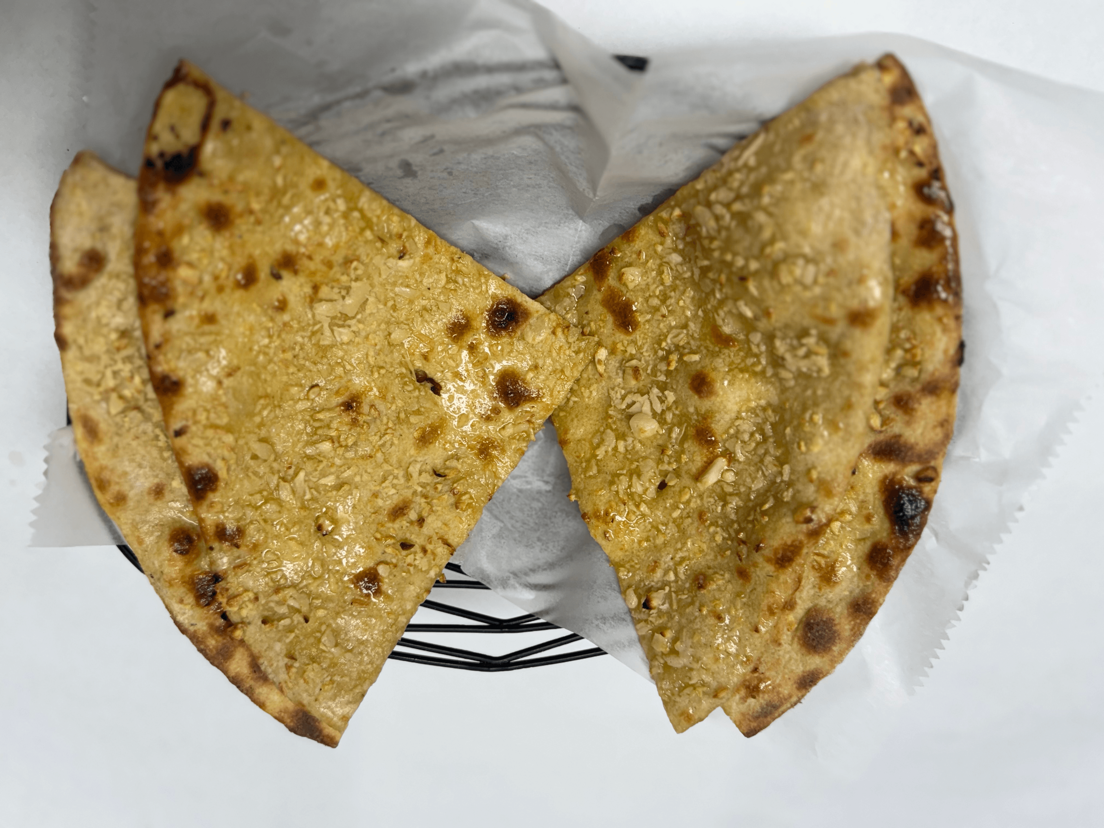 Garlic Roti.