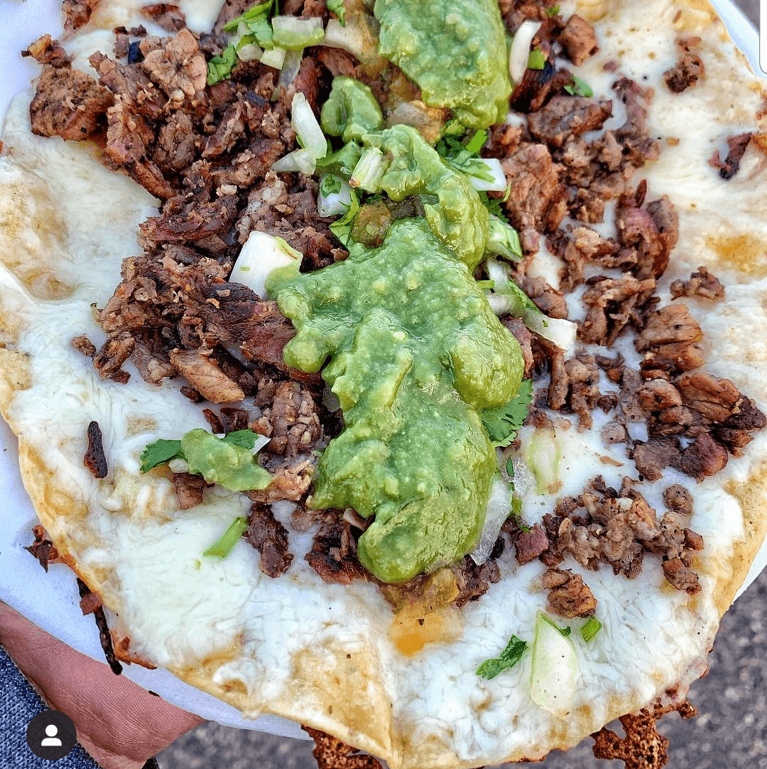 Burrito with Rice and Beans.