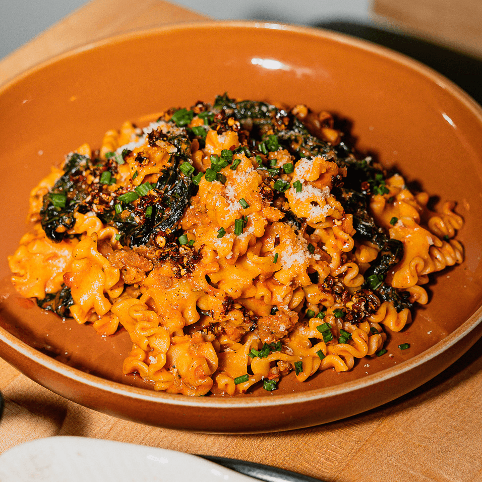 Reginetti & Pork Sausage.