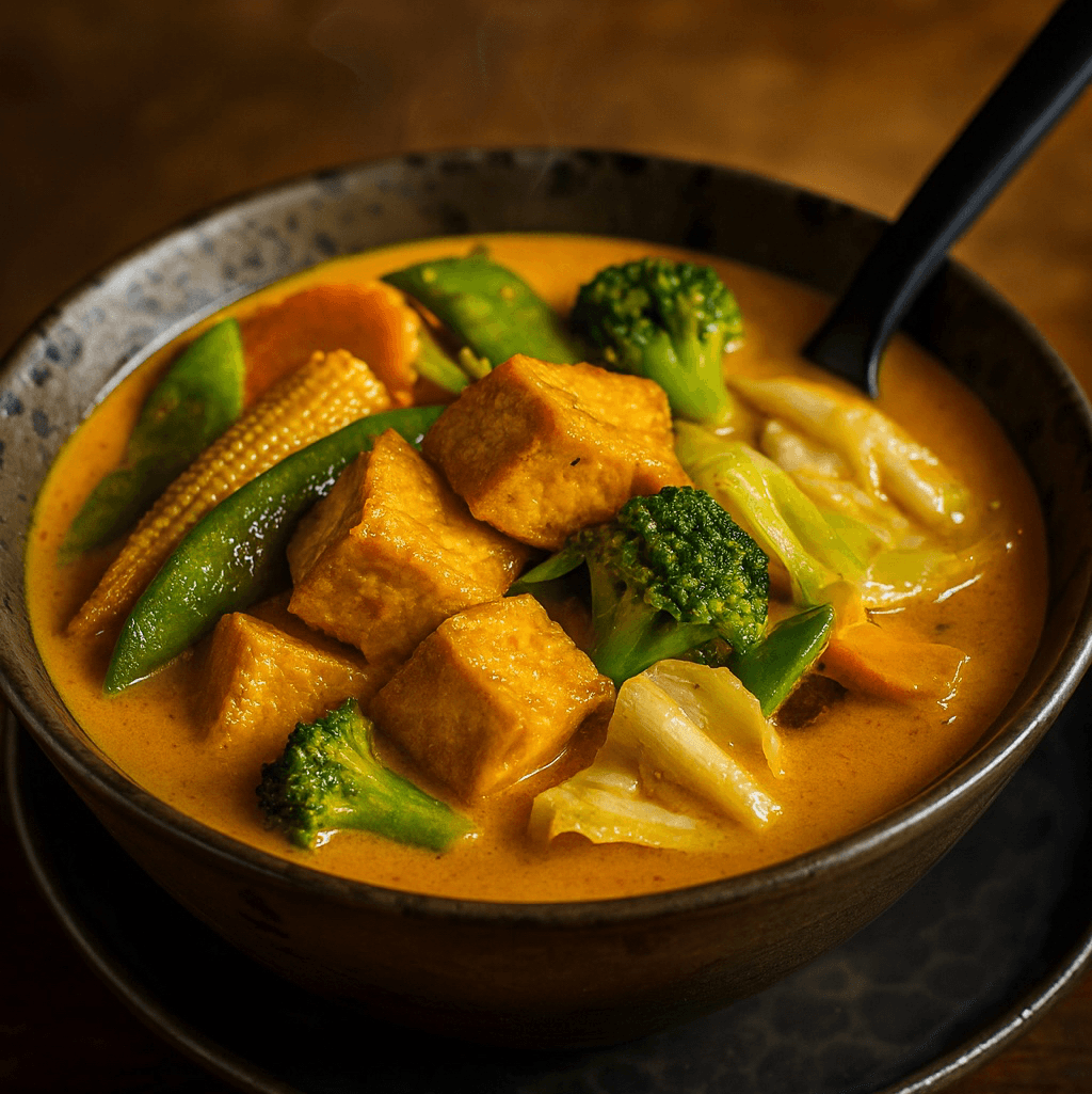 Sc - tofu & veg curry.