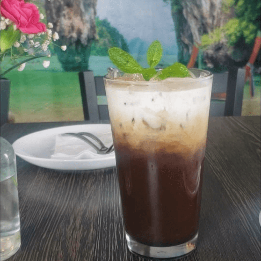 Thai coffee.