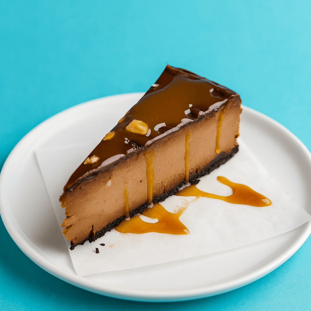 Chocolate Nutella Cheesecake.