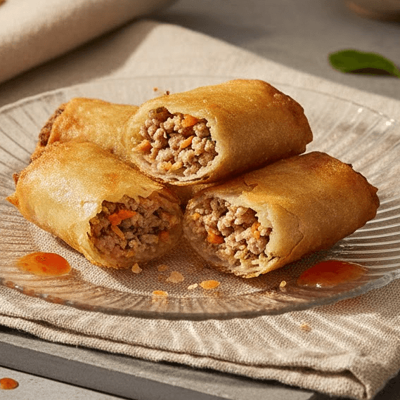 Fried Egg Rolls (3 rolls).