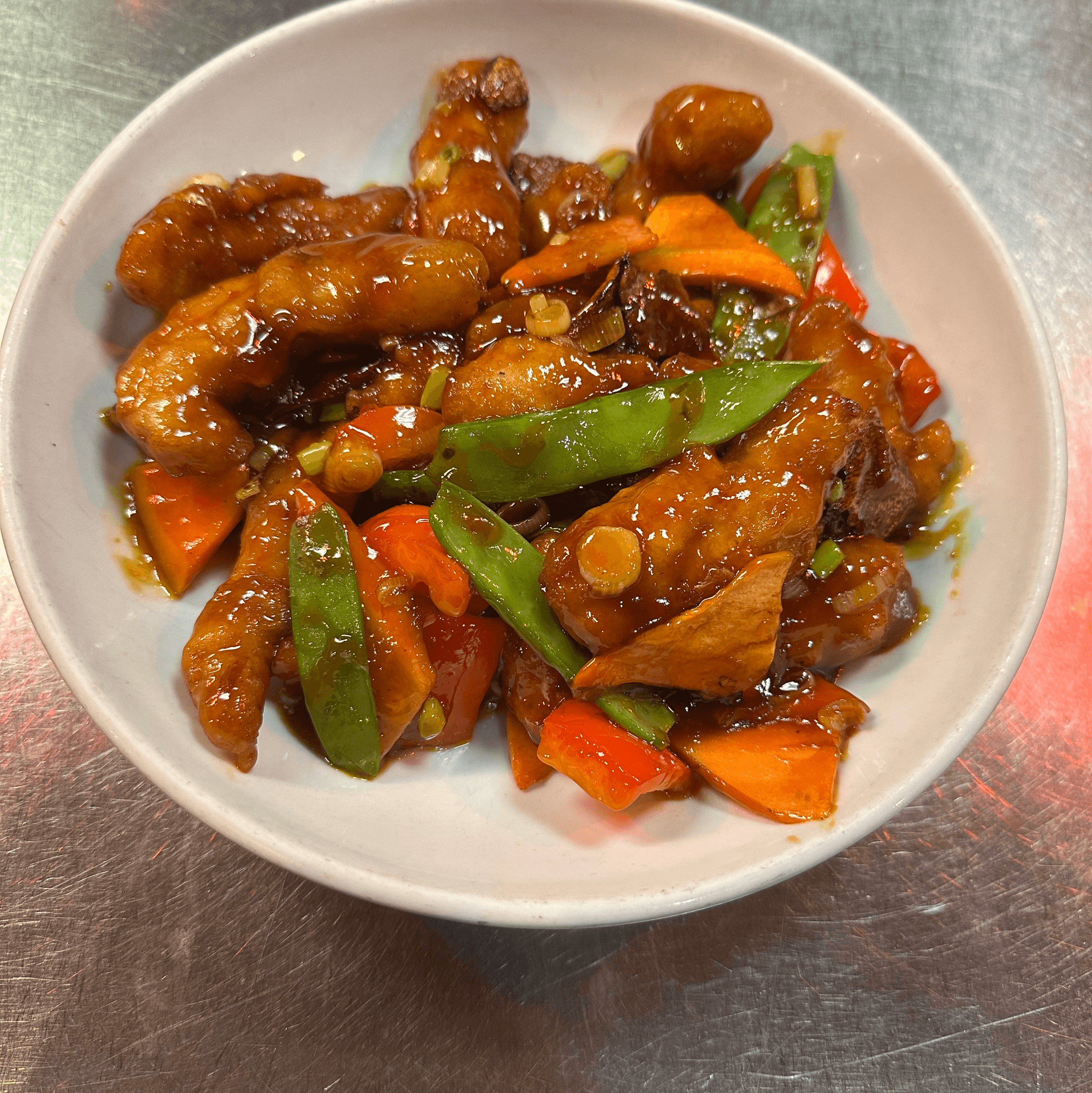 Orange Peel Flavor Dinner.