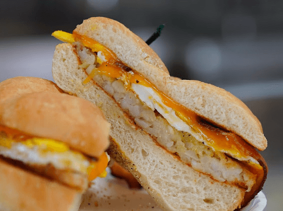 Breakfast Sandwich.