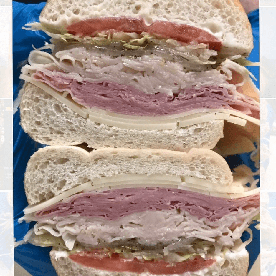 Ham & Turkey Sub.