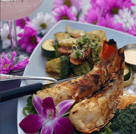 Grilled Lobster Tail.