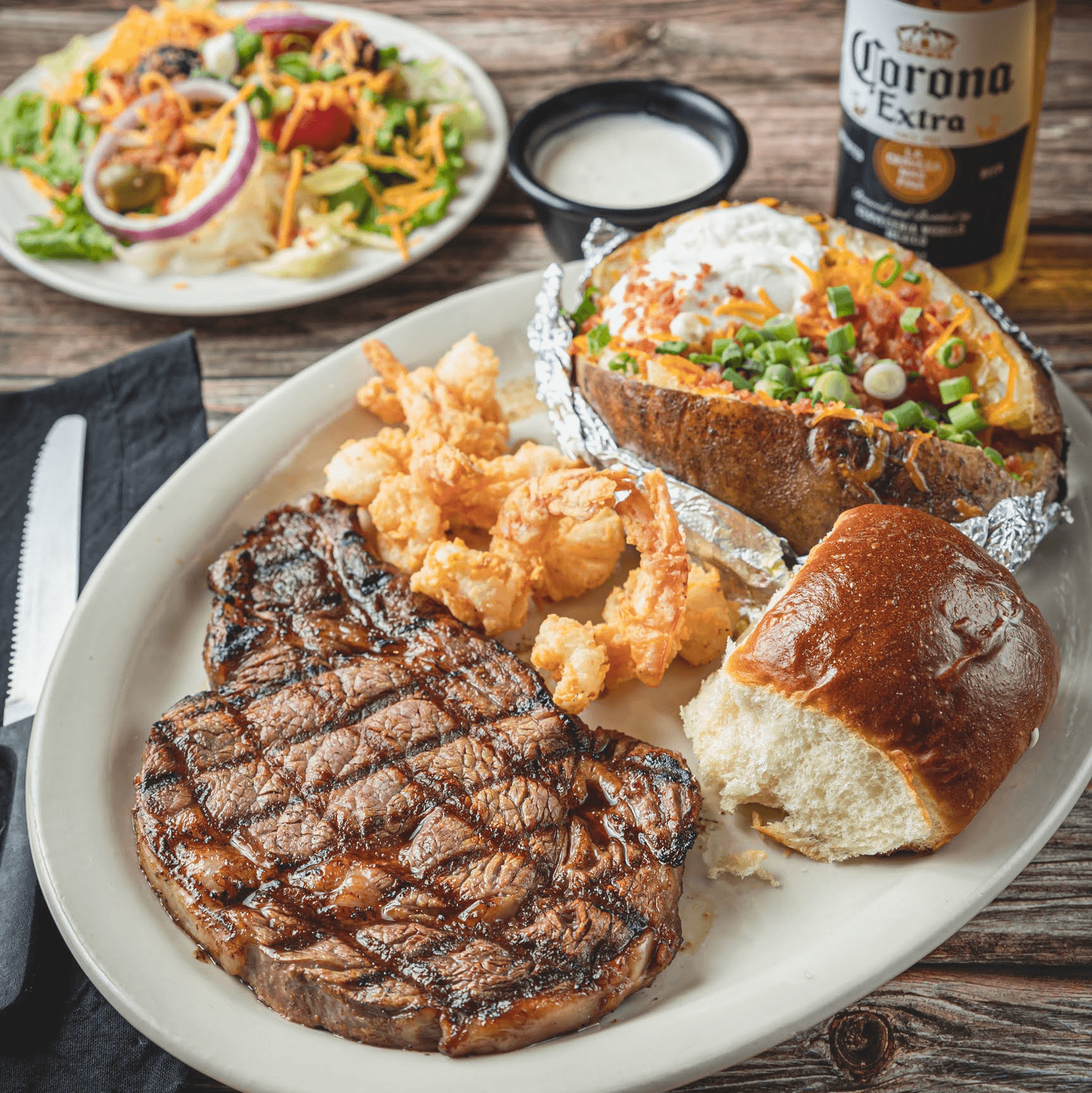 Saturday Steak&Shrimp.