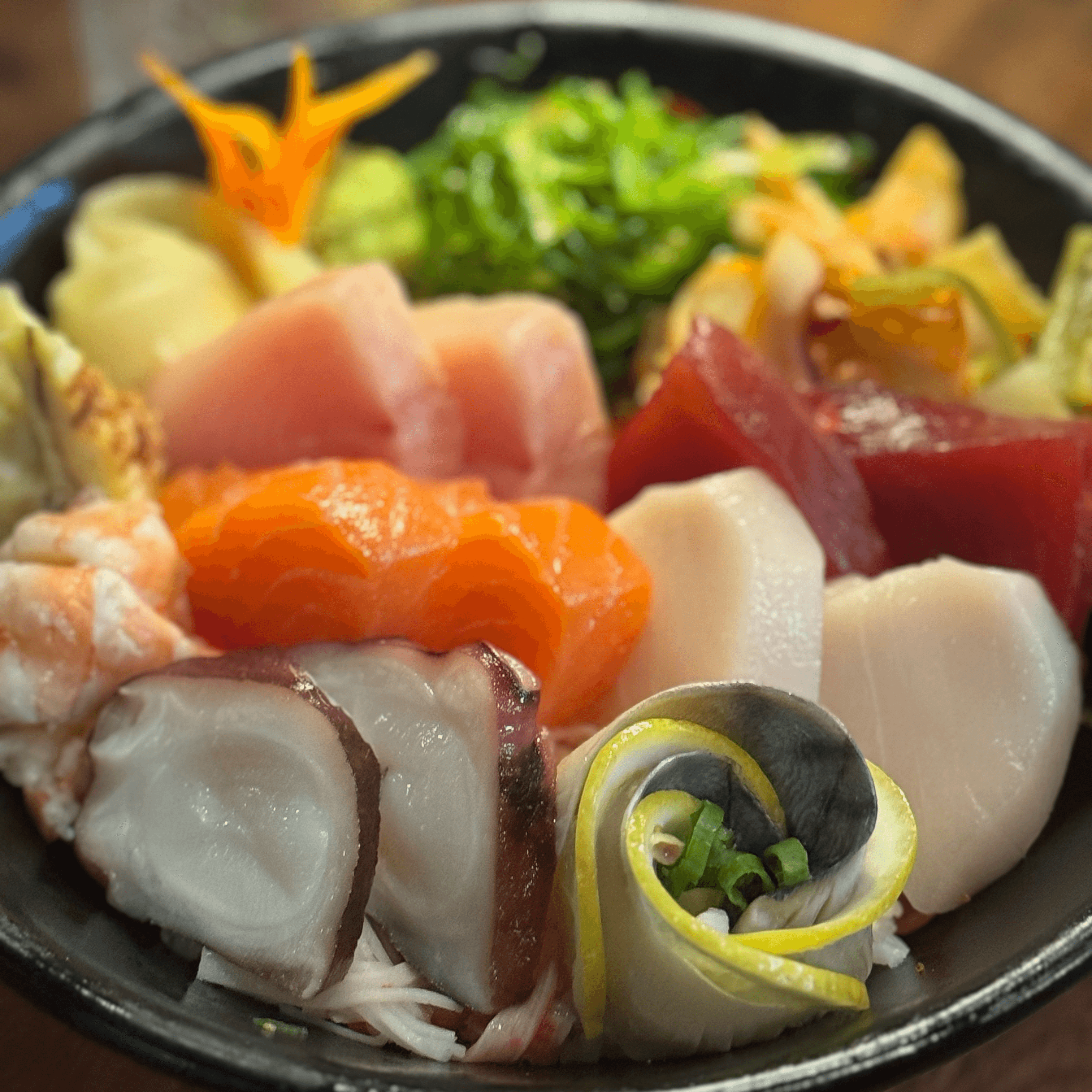 Chirashi Lunch.
