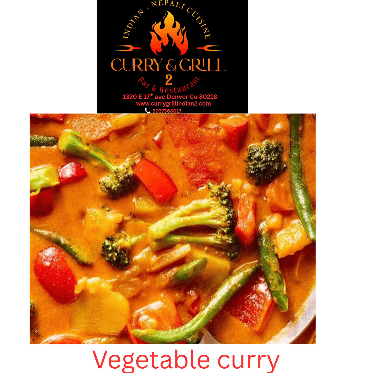 Vegetable Curry.