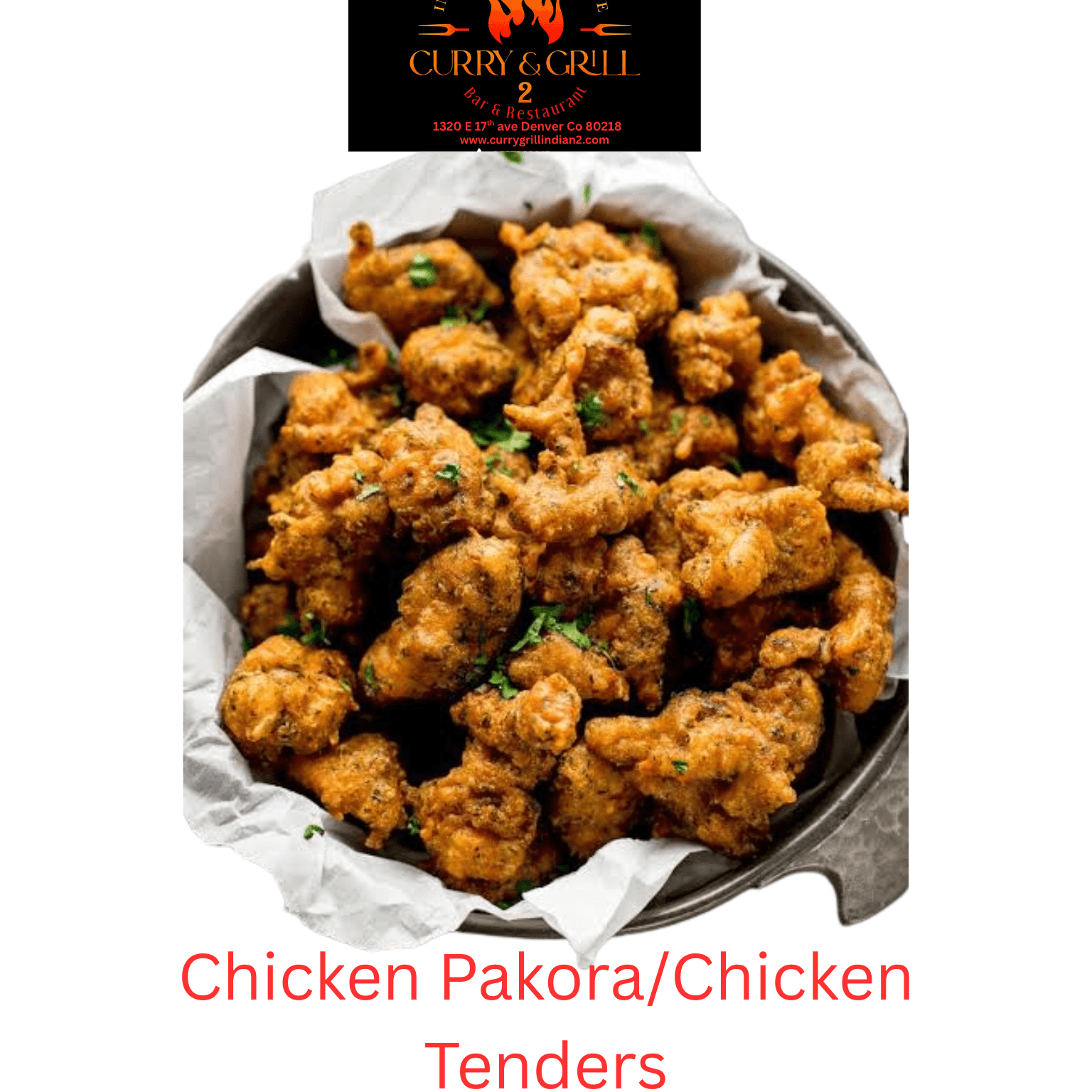 Chicken Pakora.
