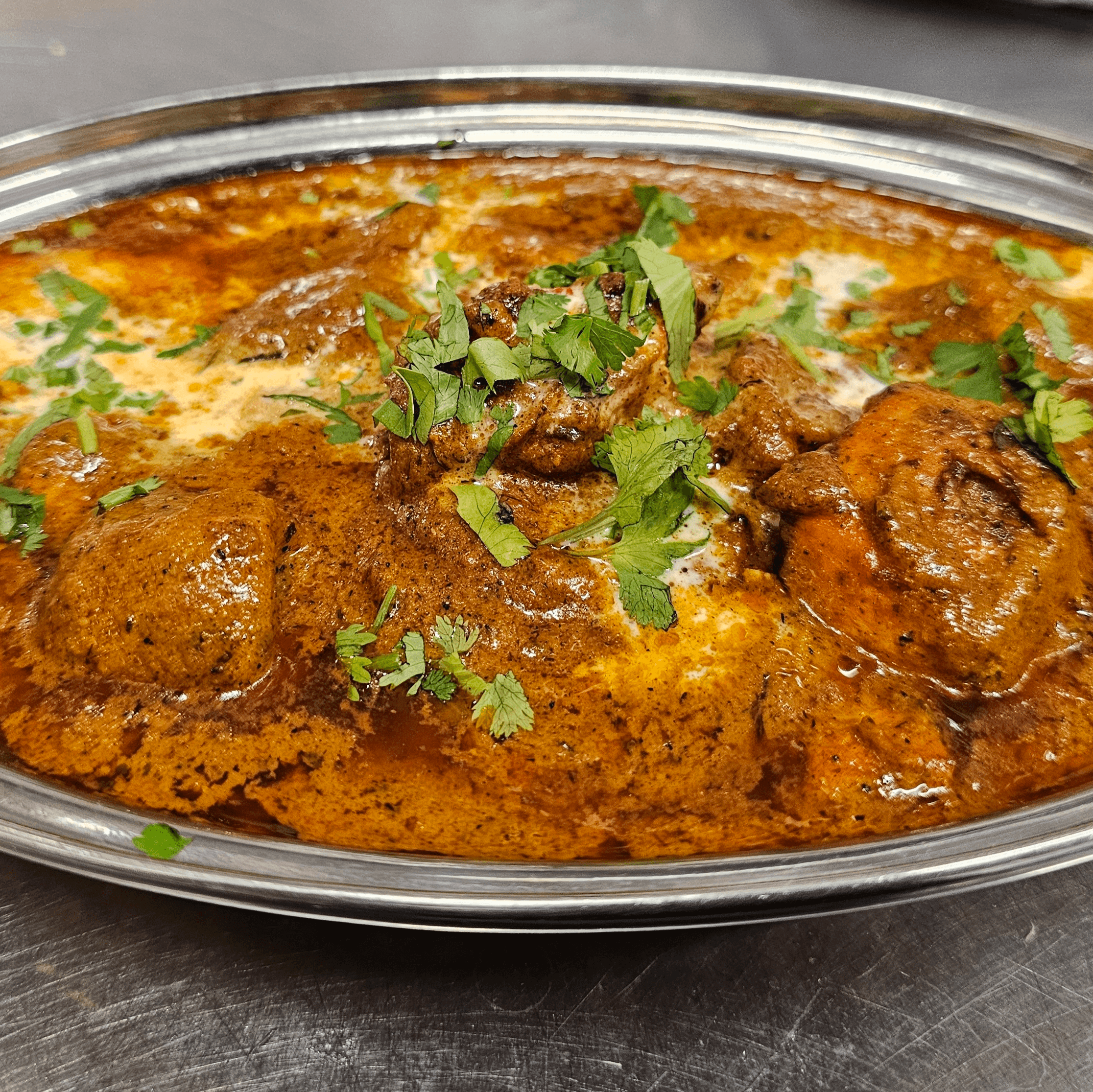 Lamb Tikka Masala.