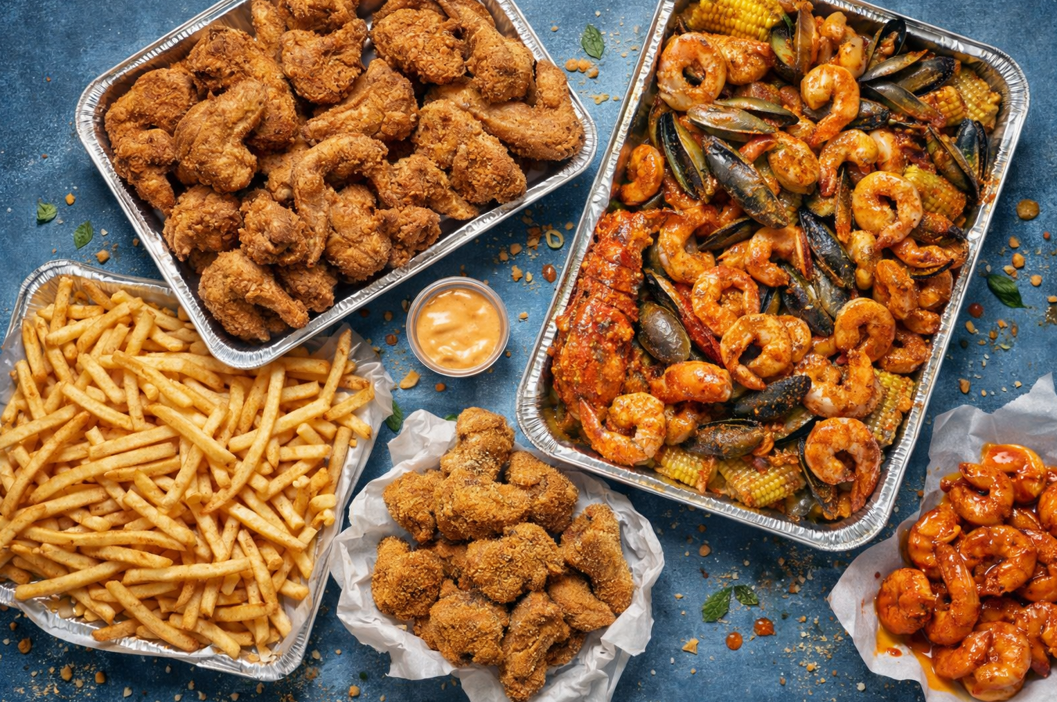 Best Seafood in Highland Park, MI | Fish Time | Seafood near me