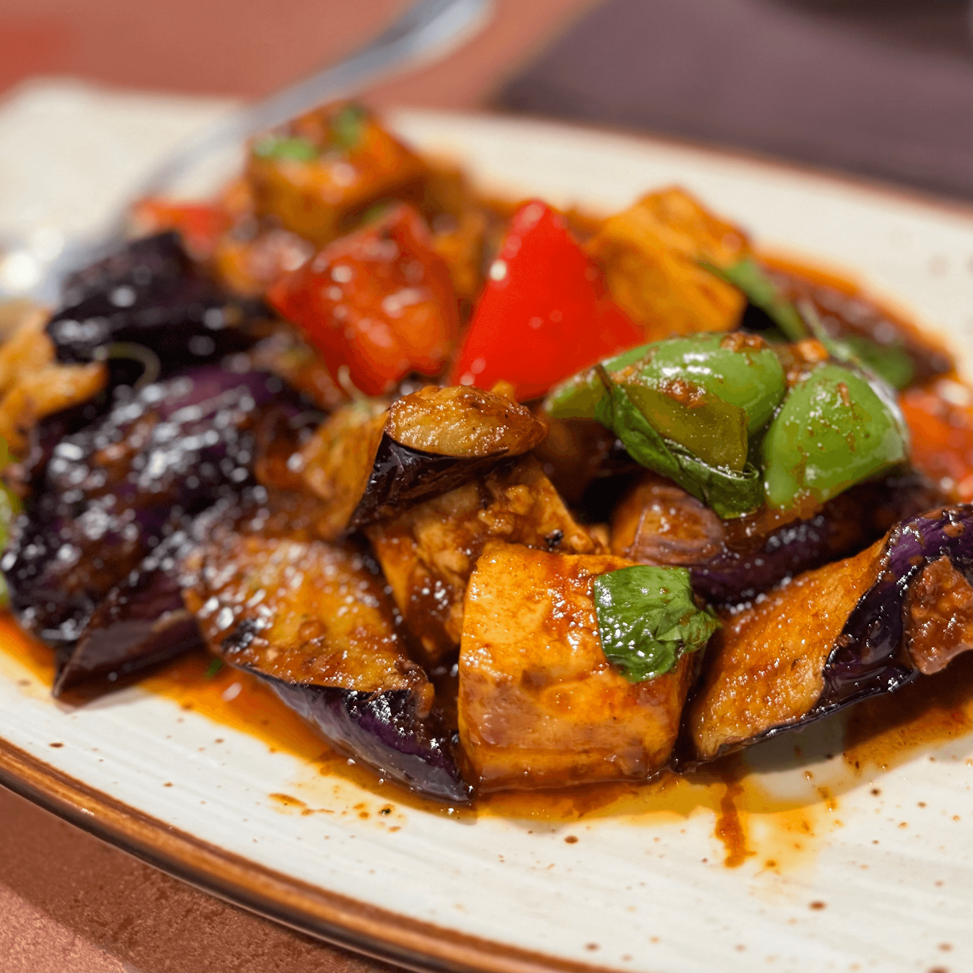 RP7: Pad-Ped-Makluah- Thai Spicy Eggplant.