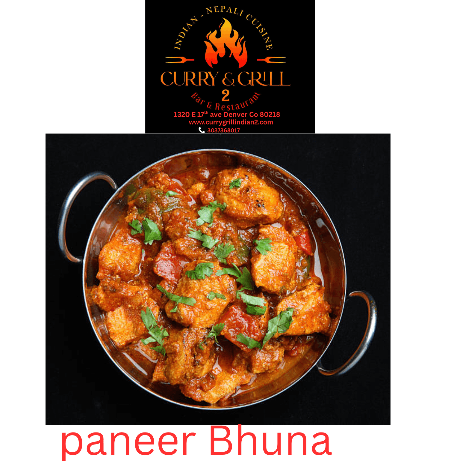 Paneer Bhuna.
