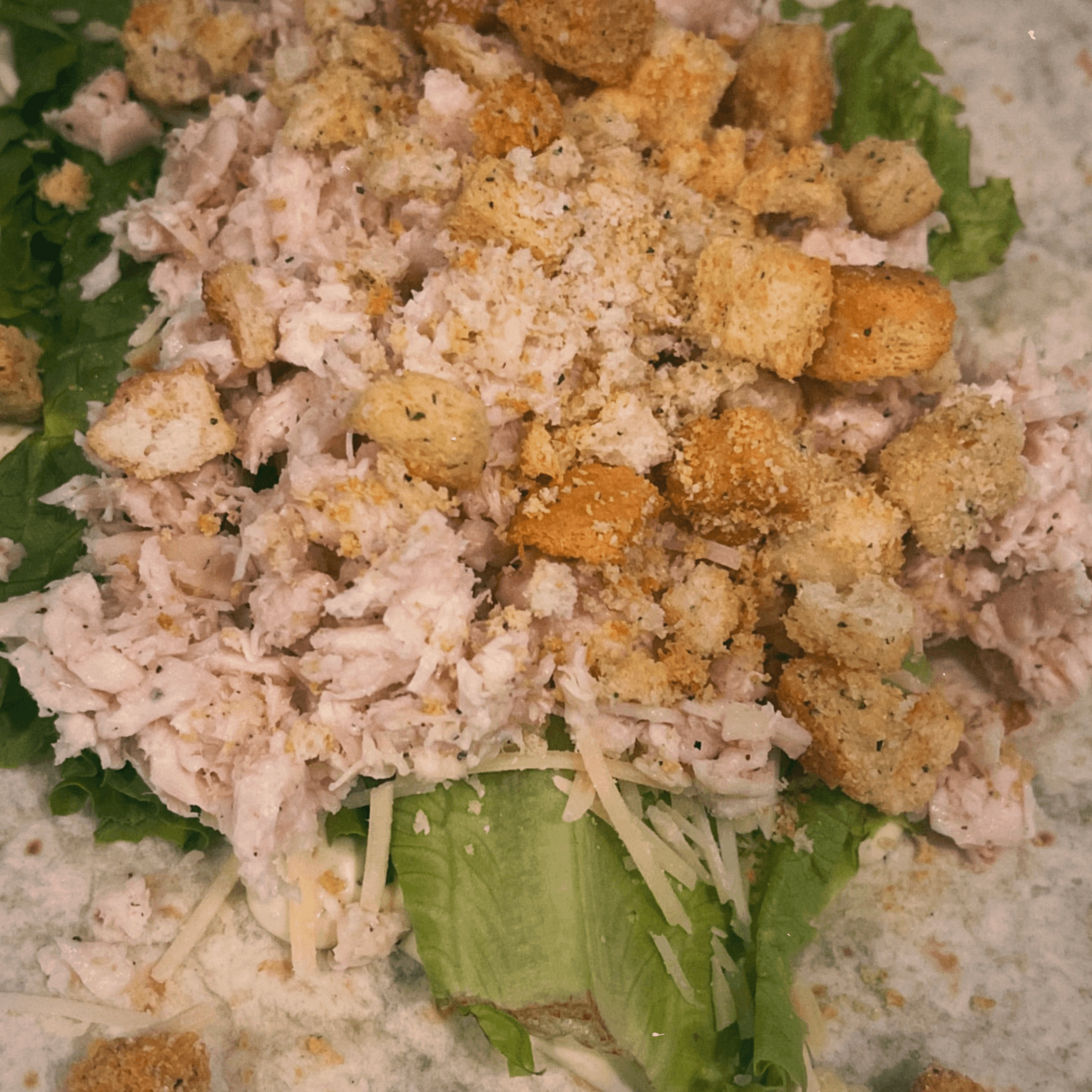 Chicken Caesar Wrap.