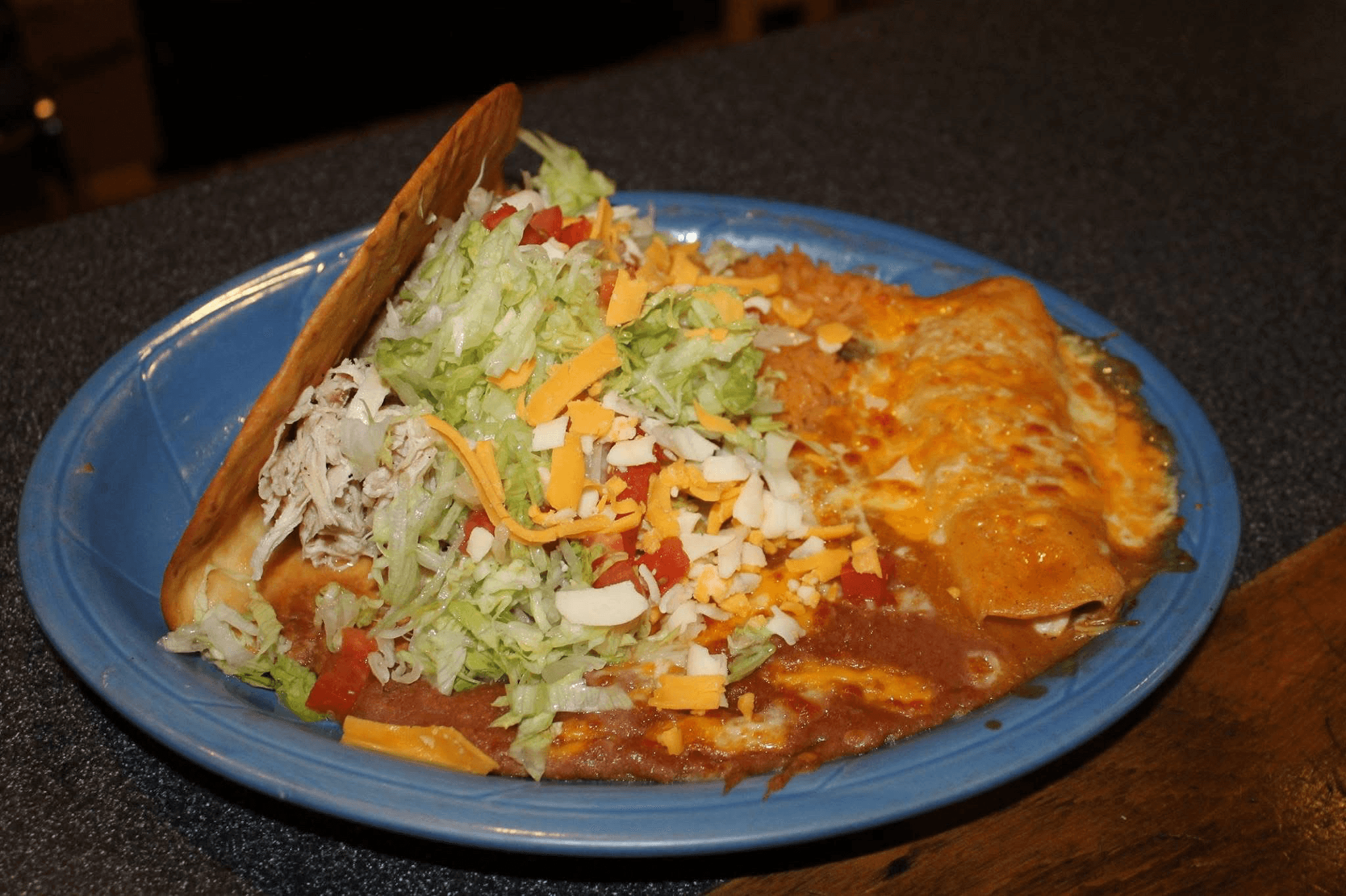 # 18 Chalupa & Enchilada.