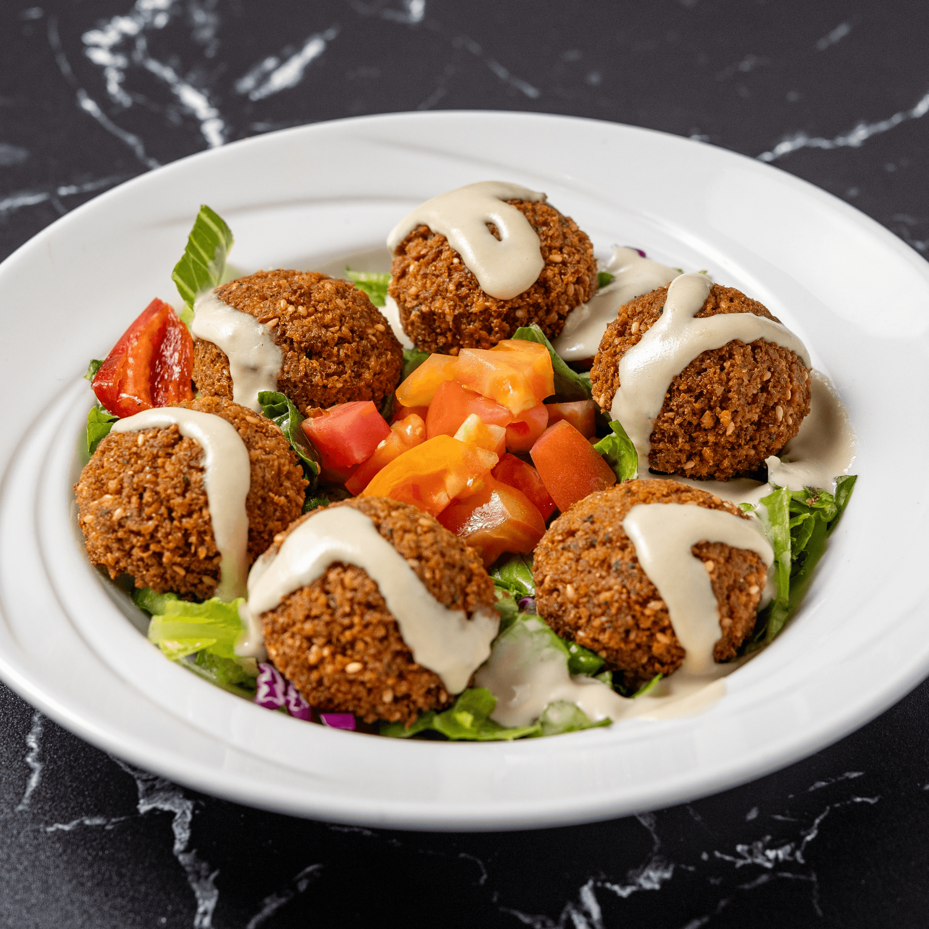 Falafel Salad.
