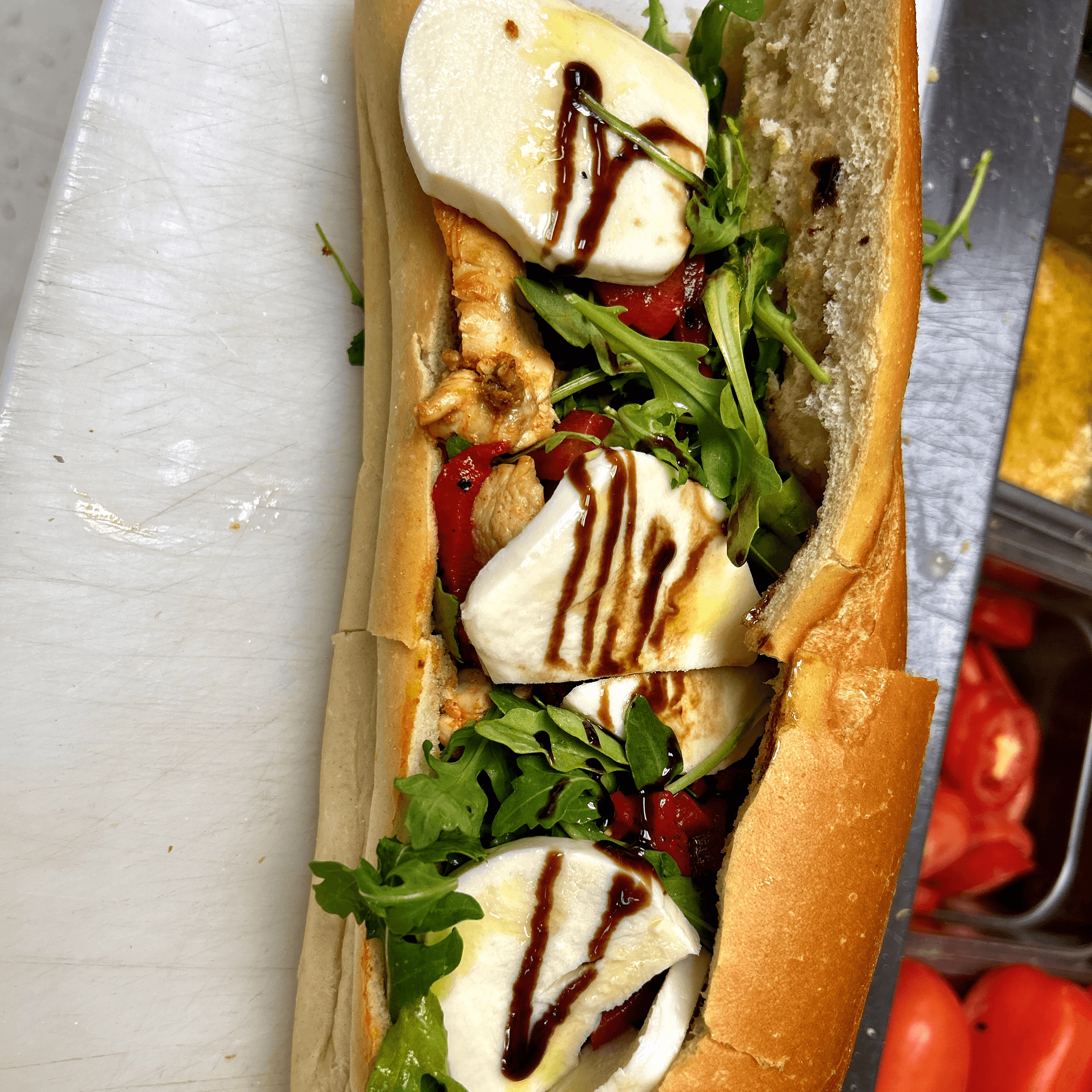 The Ferrari sandwich (10").