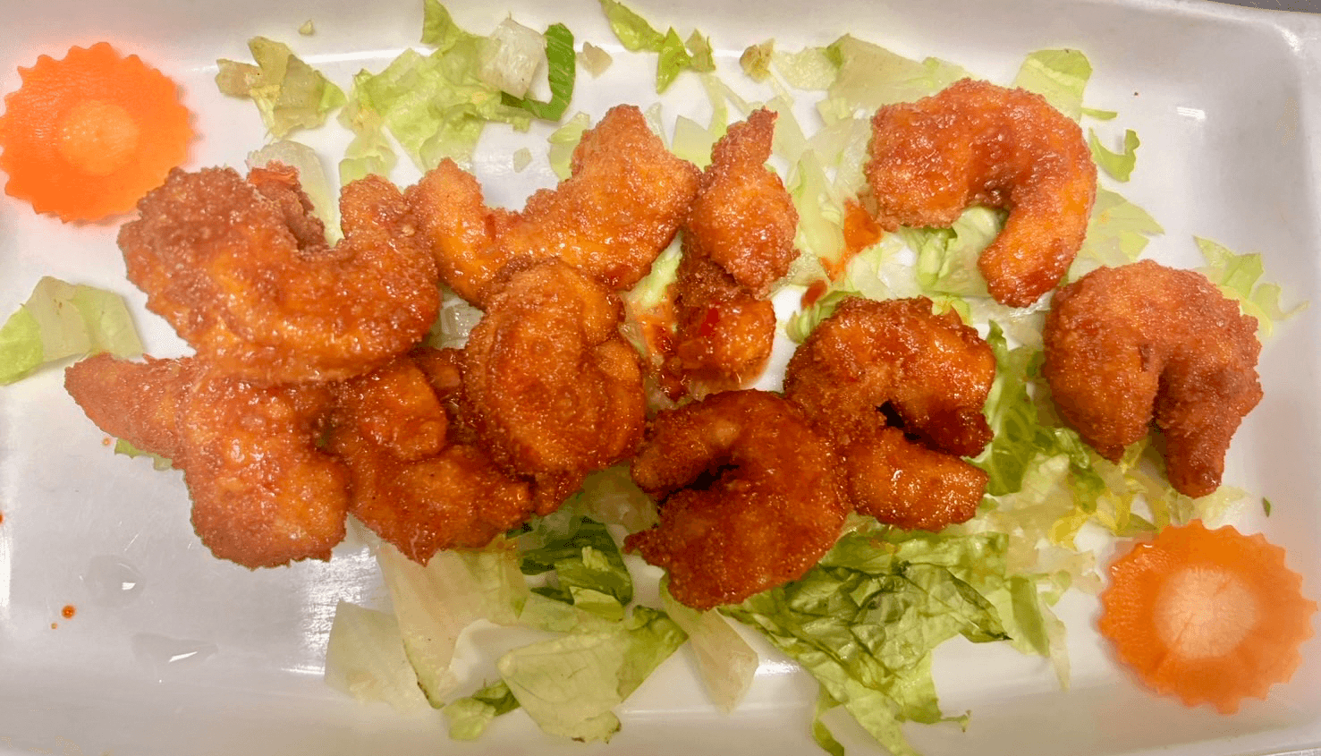 Shrimp Thai Sweet chili Sauce.