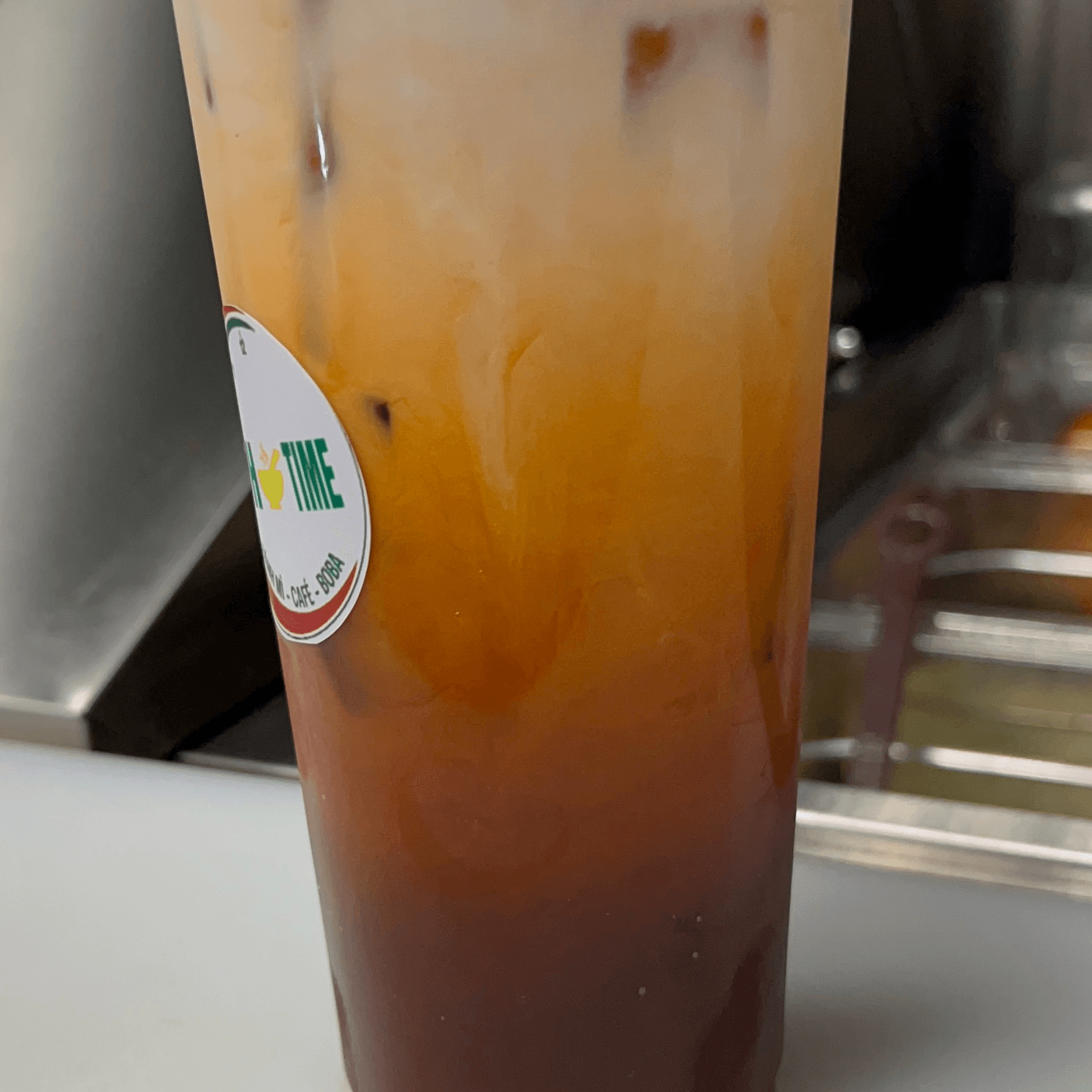 MT4. Thai Latte Milk Tea.