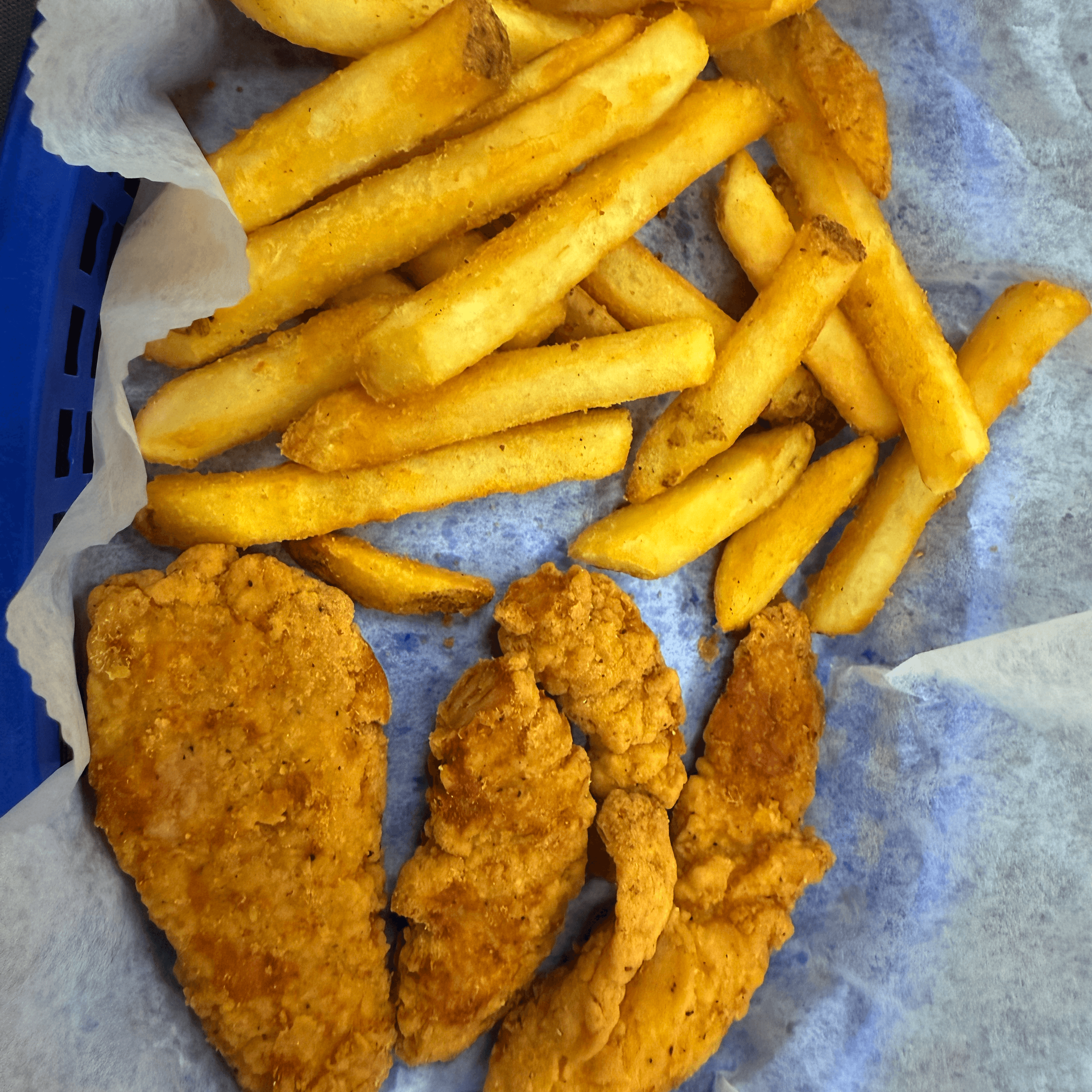 Kids Chicken Fingers.
