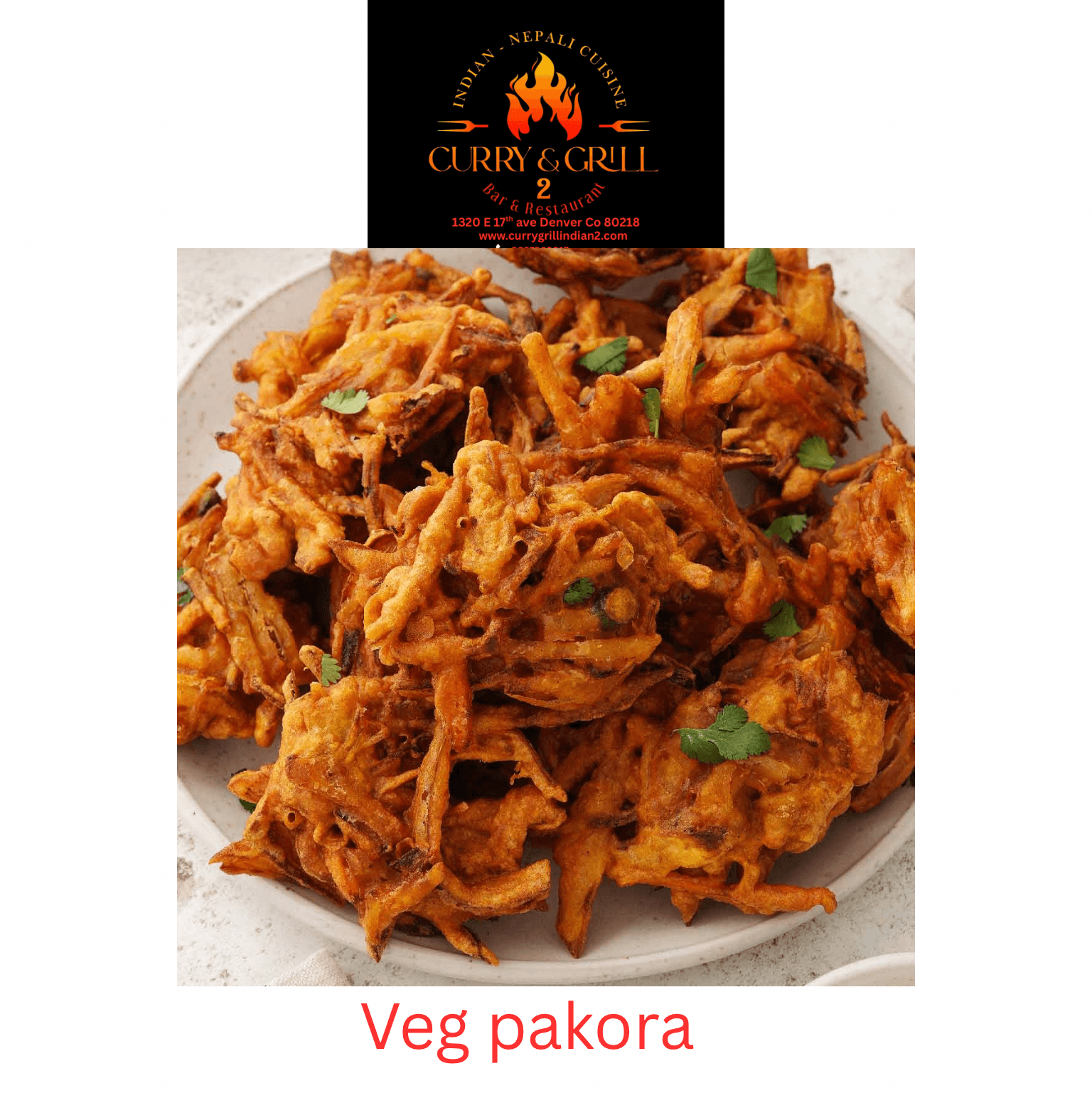 Vegetable Pakora.