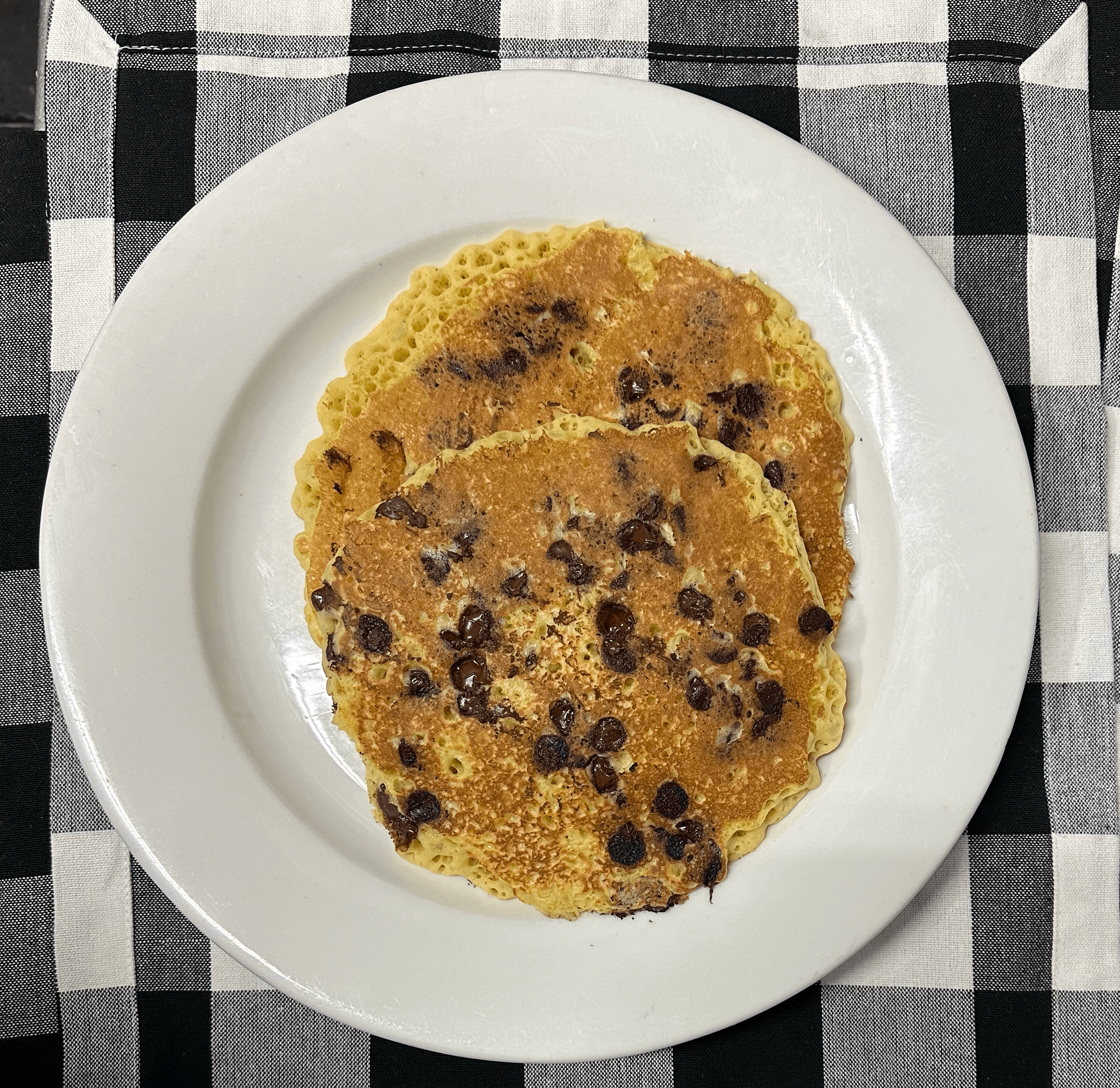 Chocolate Chip Pancake.