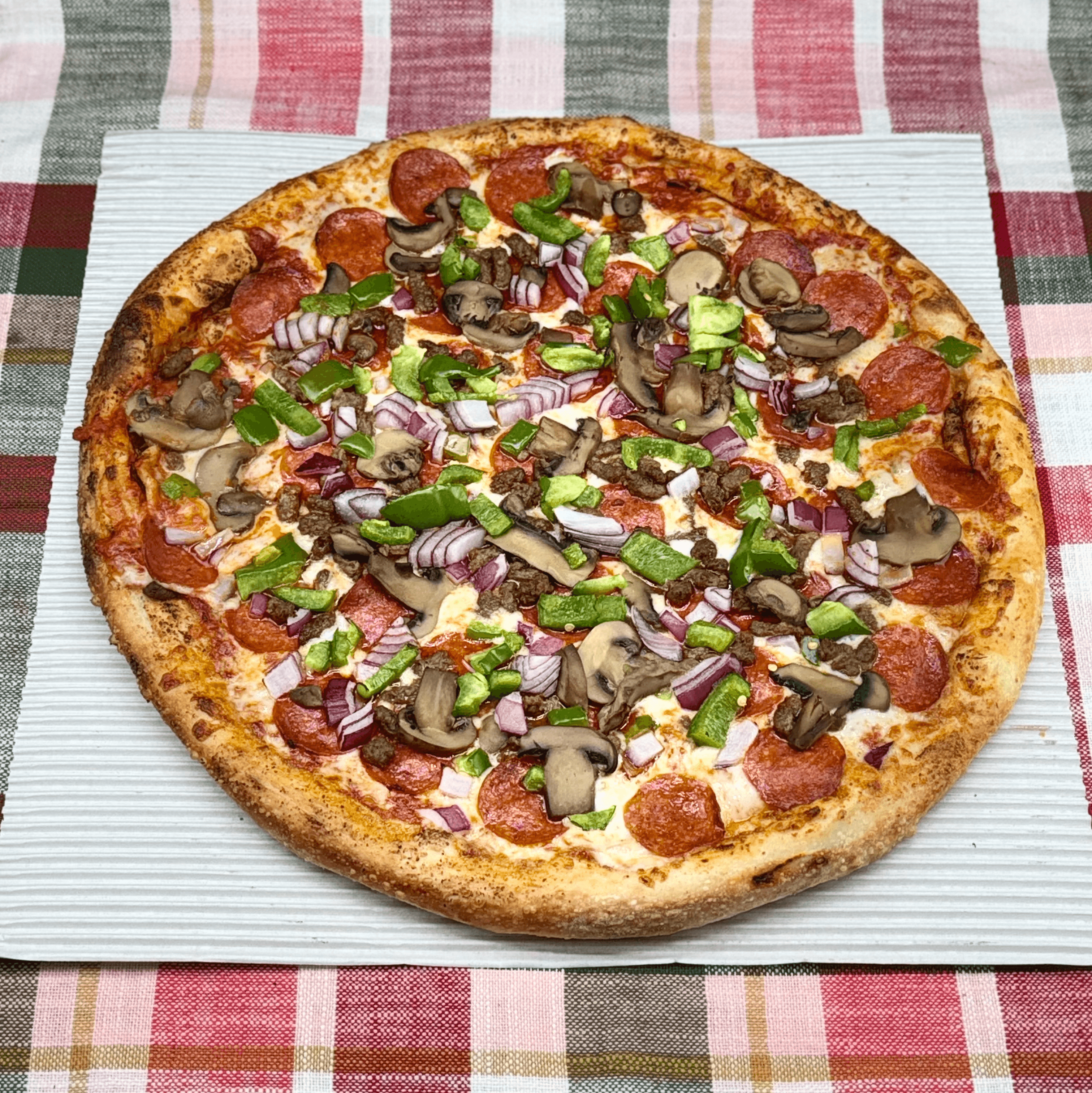 Veggie Pizza 12" Small.