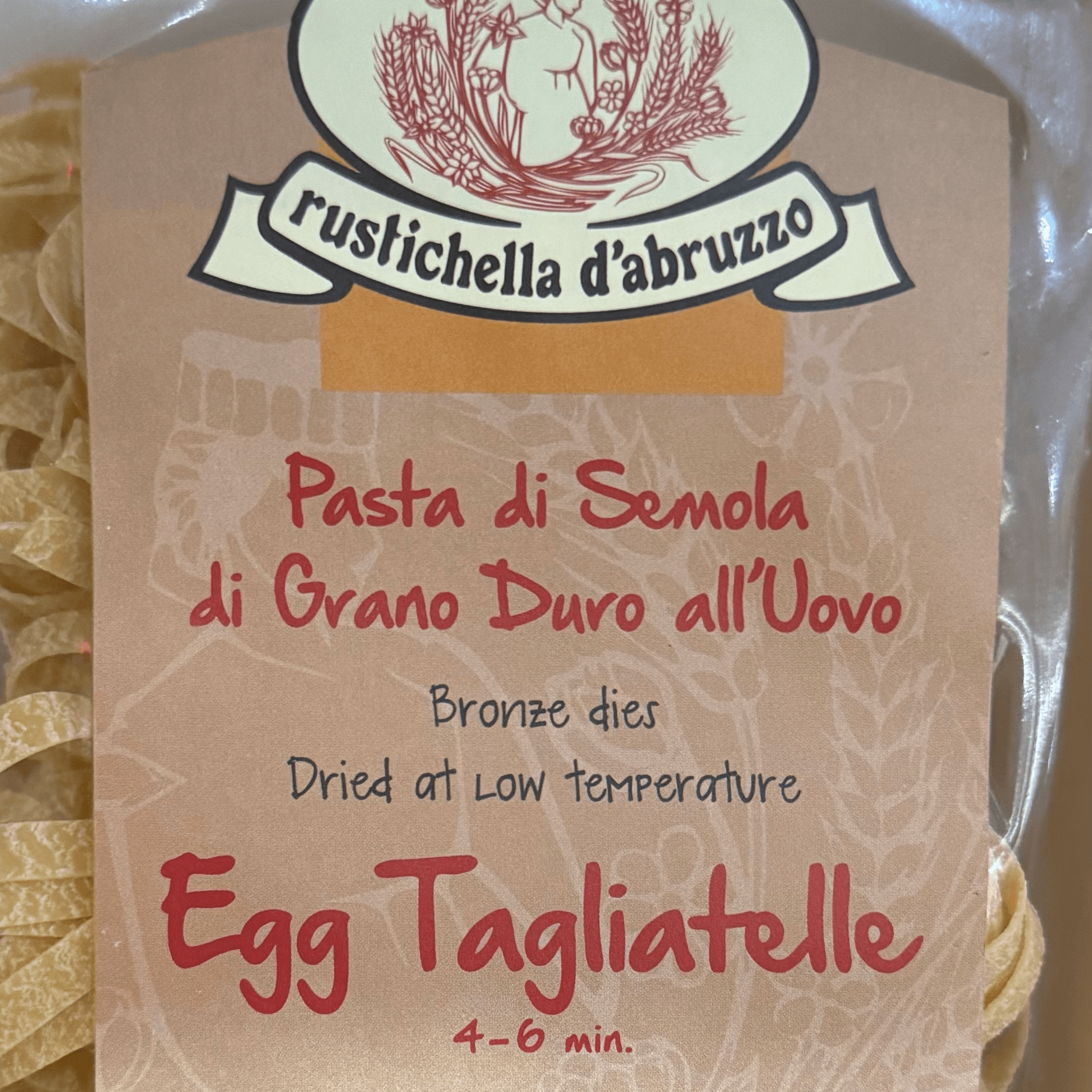 Rustichella d’abruzzo Egg Tagliatelle.