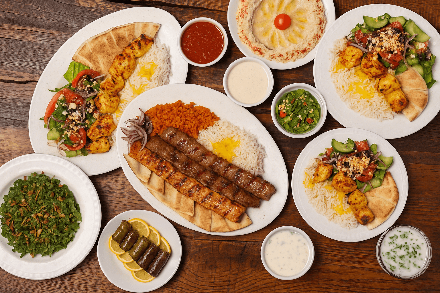 Catering Menu #1 (5 people minimum).