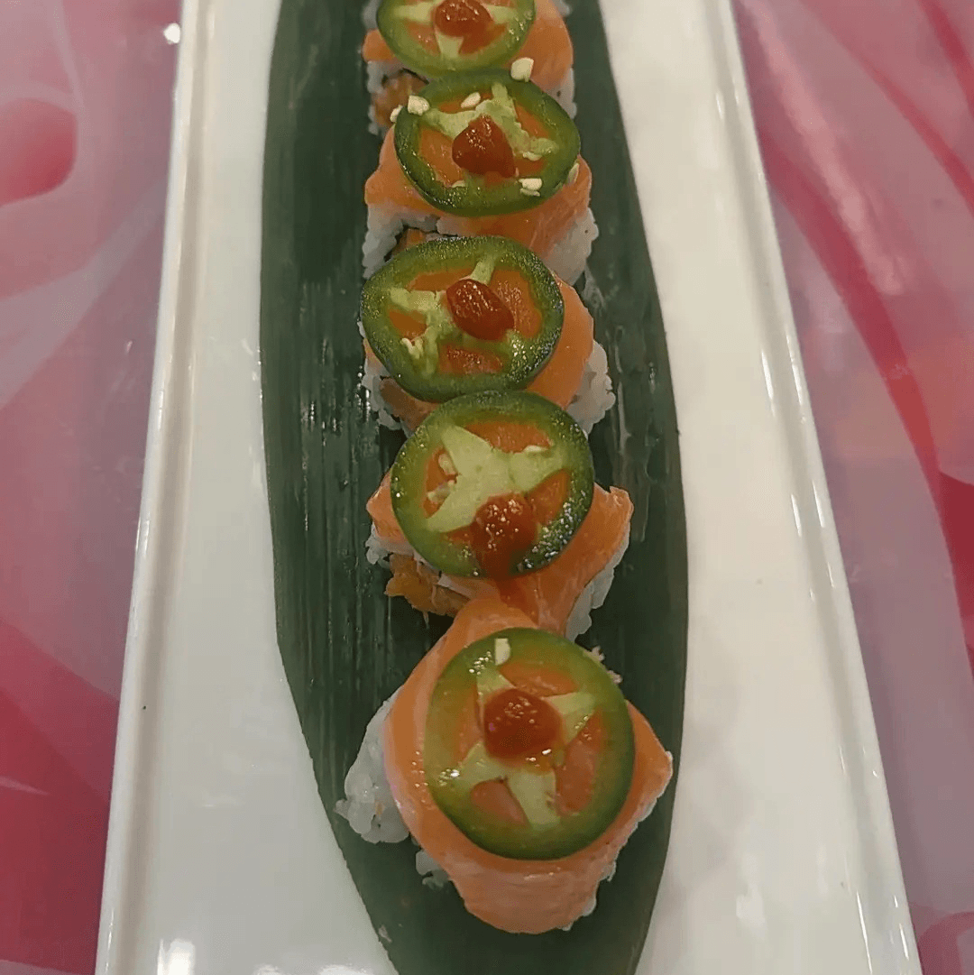 Crazy Salmon Roll.