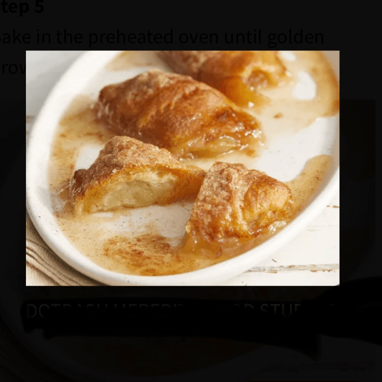 Apple Dumpling.