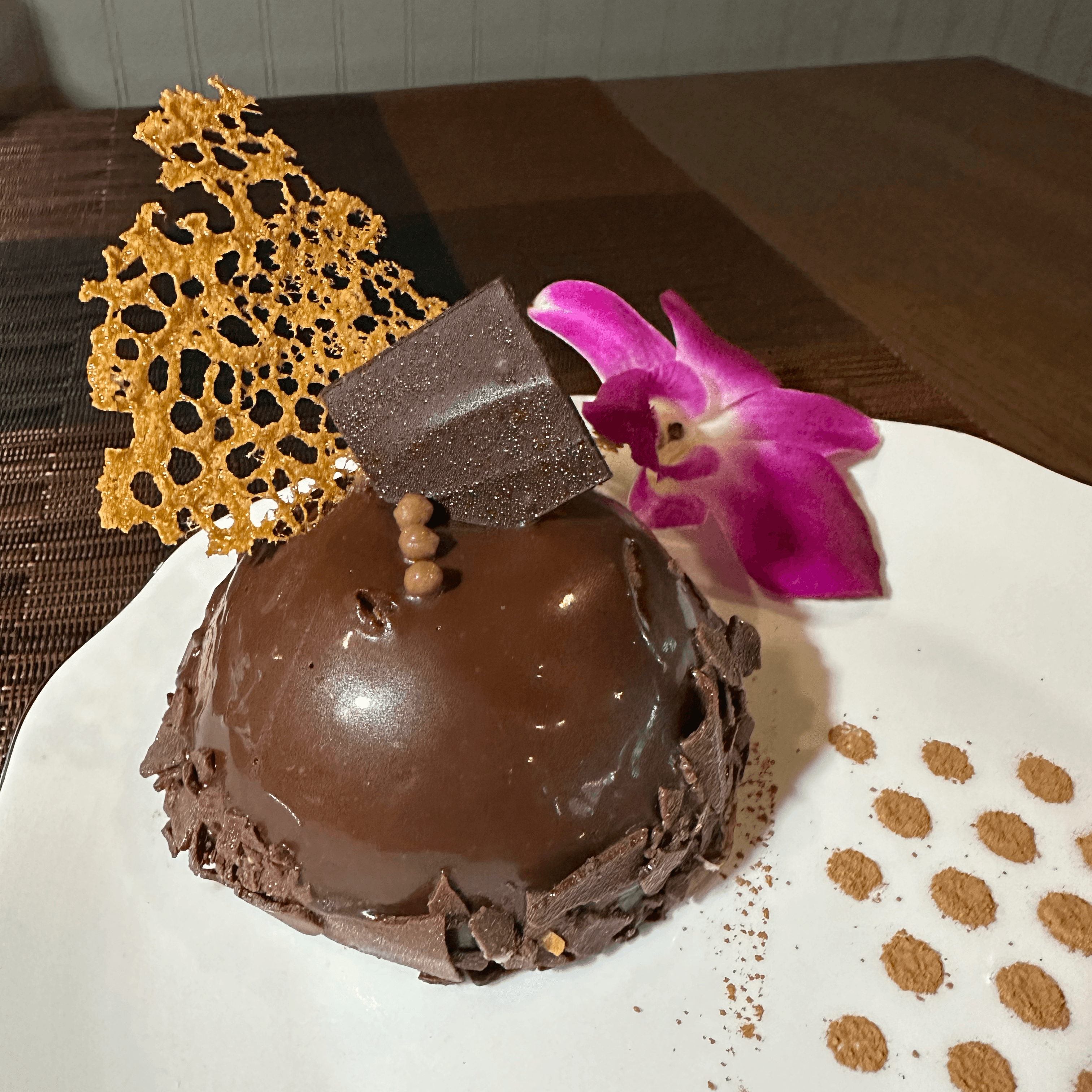 Chocolate Mouse Dome.