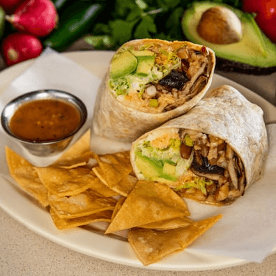 Veggie Burrito.