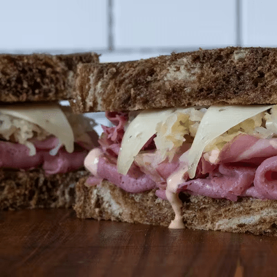 Rockefeller Reuben Sandwich