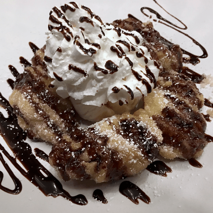 Banana Tempura.