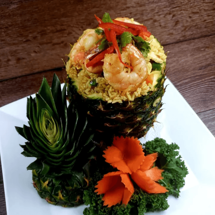 Pineapple Fried Rice.