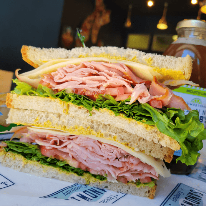 Ham & Swiss Sandwich