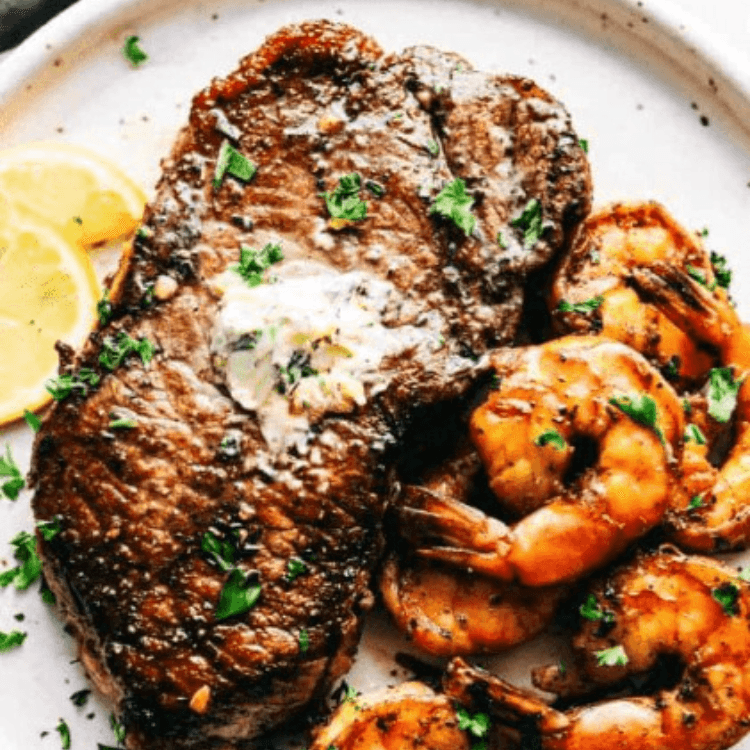 Steak and Shrimp