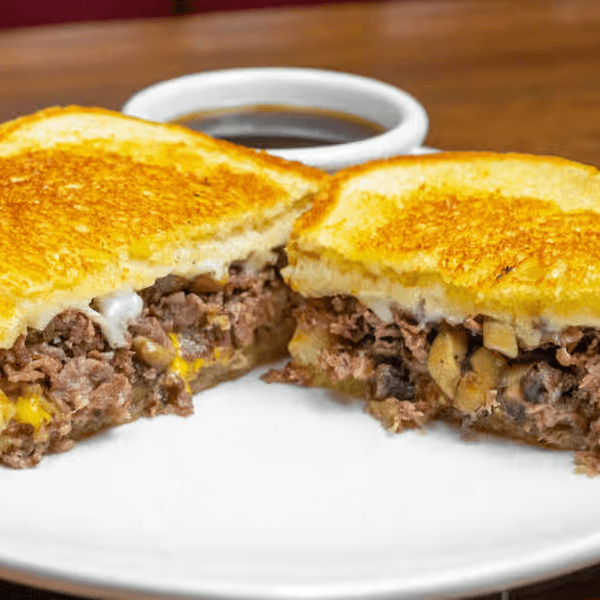 Prime Rib & Mushroom Melt.