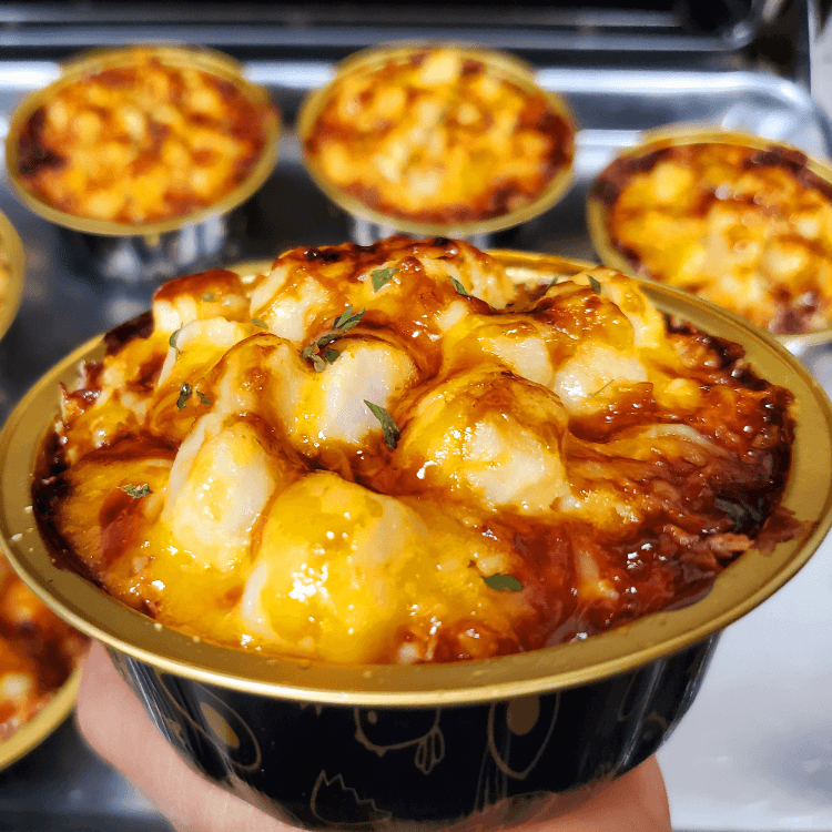 57.Delish Mini Lava Bowl (Baked Scallop Bowl)